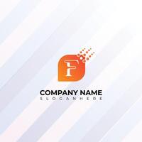 Letter F with Arrow Finance and Accounting Logo Design Inspiration vector