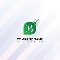 Initial Letter B Logo Design. B Logo Design. Creative And Modern B logo. vector