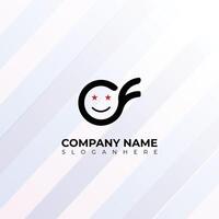 Emoji logo design, c logo design for your business vector