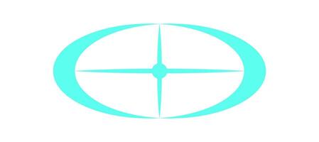 Y2K Abstract Cosmic Shape icon. Retro symbol with star and comet shape. Modern aesthetic with geometric elements, cool logo for trendy decoration or graphic art collection. vector