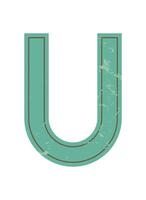 Bold abstract shape icon. Modern decorative element with a vintage grunge texture. This flat symbol reflects brutalism, perfect for contemporary graphic projects and y2k aesthetics. vector
