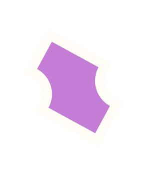 brutalista geométrico icono pegatina. resumen formar y forma crear un único visual elemento. moderno diseño con plano estilo, adecuado para varios aplicaciones en contemporáneo Arte y decoración. vector