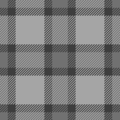 Monochrome plaid pattern. Classic tartan design in shades of grey. Ideal for backgrounds, apparel, textiles, and design elements. Versatile timeless.