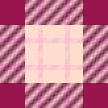 textil modelo presentando rosado y ciruela de colores rayas creando un a cuadros efecto. utilizar para antecedentes, tela diseños, o resumen composiciones versátil estilo. vector