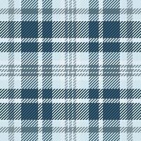 Elegant blue and white plaid pattern. Subtle texture and soft color palette create a calming, sophisticated design ideal for textiles, website backgrounds, or stationery. vector