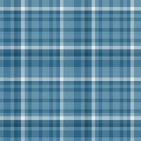 Serene blue and white plaid pattern. Ideal for textile design, website backgrounds, or fashion projects. Subtle texture adds depth and sophistication. Evokes feelings of calmness and classic style. vector