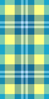 Random seamless pattern , panjabi tartan textile fabric. Order plaid texture check background in cyan and yellow colors.