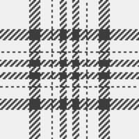 Stylish black and white plaid pattern. Perfect for textile design, fashion, web backgrounds, and stationery. A classic, timeless design with a modern edge. vector