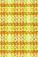 Vibrant lime and orange plaid pattern. Perfect for textile design, fashion, website backgrounds, or any project needing a cheerful, energetic, and textured aesthetic. vector