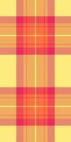 Vibrant pastel plaid pattern. Perfect for textile design, fashion, websites, or branding. This cheerful, seamless texture evokes feelings of warmth and optimism. vector