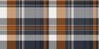 Vertical plaid tartan background, close-up fabric pattern . Vichy textile texture seamless check in dark and white colors. vector