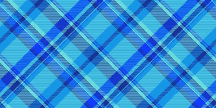 Abstract plaid pattern in shades of blue. Useful for backgrounds, textures, and textile design. Represents order, structure, and tradition. Perfect for a clean, modern look. vector