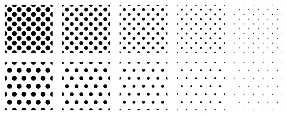 Set polka dots Simple background for web or print. Abstract surface.