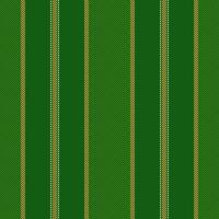 Ss textile fabric vertical, volume stripe lines . Dross texture pattern seamless background in green and orange colors. vector