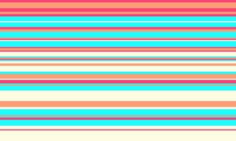 Vibrant horizontal stripes in pastel peach, turquoise, and pink create a cheerful, summery backdrop. vector
