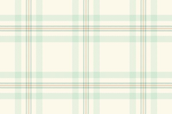 Elegant pastel plaid pattern in mint green and beige. Perfect for textile design, website backgrounds, or stationery. This subtle yet sophisticated texture evokes feelings of calmness and serenity.