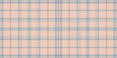 Subtle pastel peach and dusty blue plaid pattern. Perfect for textile design, fashion, and website backgrounds. This soft, repeating texture evokes feelings of comfort and tranquility. vector