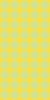 Vibrant yellow and pastel green checkered pattern. Perfect for backgrounds, websites, textiles, and playful designs. vector