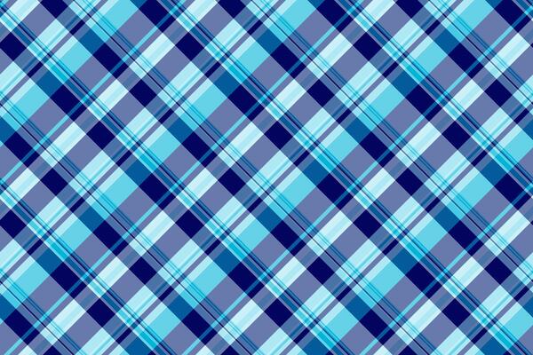 Stylish blue plaid background. Abstract seamless tartan pattern. Modern textile or fabric design. Use for backdrops, wrapping paper, or website design.
