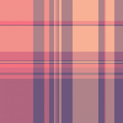 Soft pastel plaid pattern. Subtle peach, rose, and purple hues create a calming, textured background ideal for fashion, home decor, or website design.