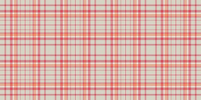 Subtle peach and coral plaid pattern. Perfect for backgrounds, textiles, or website design. This soft, repeating texture evokes feelings of warmth and comfort. vector