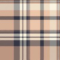 Classic tartan pattern with neutral hues. Cozy, timeless design ideal for backgrounds, fabrics, or digital paper. Adds a touch of vintage elegance. vector
