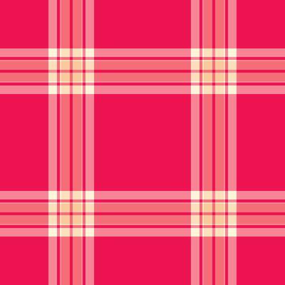 Vibrant pink and peach plaid pattern. Perfect for textile designs, website backgrounds, or packaging. This cheerful, geometric design evokes feelings of warmth and style.