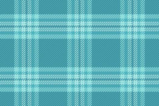 Serene teal and aqua plaid pattern. Perfect for textile design, website backgrounds, or fashion projects. This subtly textured, elegant design evokes feelings of calmness and sophistication. vector