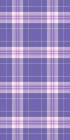Elegant purple and pink plaid pattern. Perfect for textile design, fashion, website backgrounds, or stationery. This soft, textured design evokes feelings of comfort and style. vector