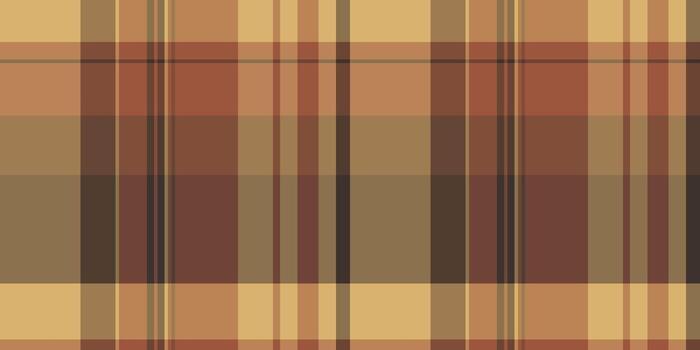 Warm autumnal plaid pattern. Earthy tones create a cozy and rustic feel, perfect for fallthemed designs, apparel, or website backgrounds. vector
