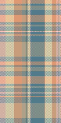 Modern check fabric , fibre tartan texture textile. Up seamless background pattern plaid in cyan and light colors.