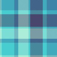 Stylish plaid pattern with cool, calming teal and blue hues. A versatile background for graphic design, textiles, or creative projects. Seamless and modern. vector