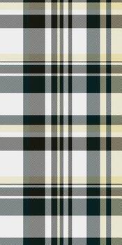 Hispanic textile fabric pattern, repeating texture seamless plaid. Graphical check tartan background in black and white colors. vector