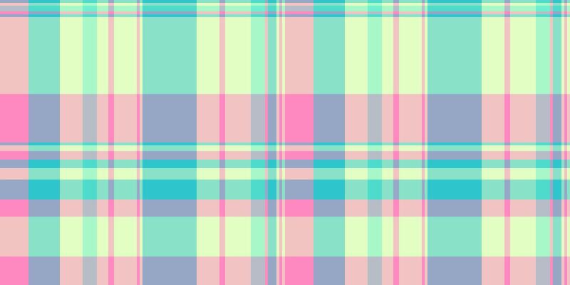 Korean texture check pattern, checking textile background fabric. Amazing plaid seamless tartan in light and teal colors.