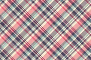 Fire fabric check background, industry pattern textile. Elementary plaid tartan texture seamless in red and grey colors. vector