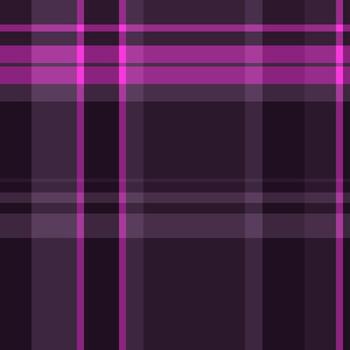 Printing check pattern textile, micro seamless tartan texture. Abstract fabric background plaid in dark and magenta colors. vector