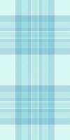 Serene pastel blue plaid pattern. Perfect for textile design, website backgrounds, or crafting projects. Subtle texture and calming color palette evoke feelings of tranquility and peace. vector
