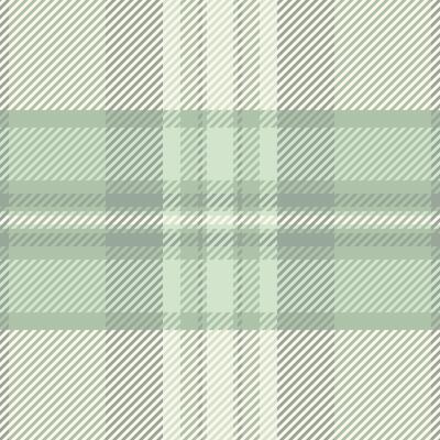 Subtle sage green and gray plaid pattern. Elegant texture ideal for textile design, apparel, or website backgrounds. Evokes feelings of calm and sophistication.
