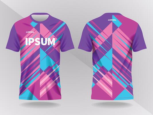 blue purple abstract background and pattern for sport jersey design
