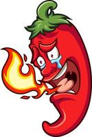 Hot Chili Panic, Too Spicy to Handle vector