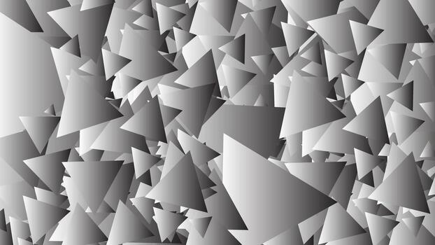 monocromo resumen triangular geométrico antecedentes modelo en escala de grises tonos vector