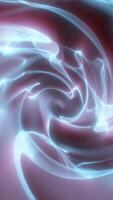 Smooth, swirling waves of light blue and rose tones blend in an abstract, luminous vortex video