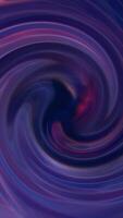 A swirling pattern of dark purple and deep blue hues creates an abstract vortex with fluid motion video