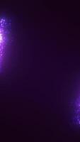 Abstract luminous circle frame formed by sparkling blue particles, evoking energy and dynamic technology video