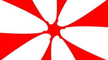 Red And White Striped Background Rotation Animation video