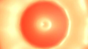 Abstract Orange Gradient Background with Flowing Circular Waves Animation video