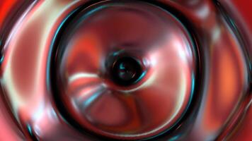 Abstract Red Background With Smooth Pulsating Light Animation video
