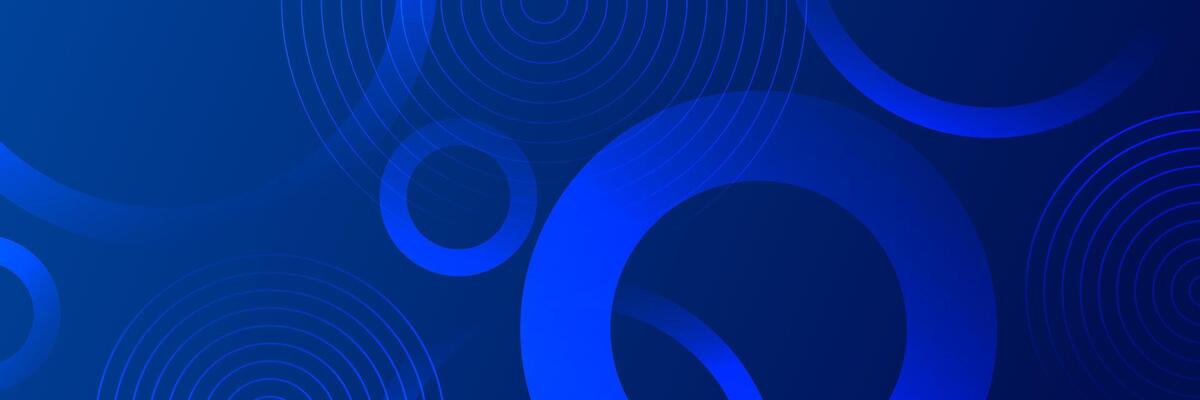 Modern abstract background featuring overlapping blue circles and concentric lines, futuristic feel. technology themes, digital design, presentations, and creative projects.
