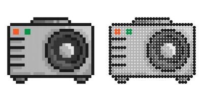 Cinema projector for projecting film and images vector