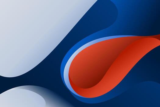 resumen composición de fluido formas en dinámica color paleta vector